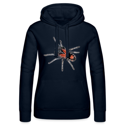 Frauen Russell Kapuzen Sweater Cyriocosmus elegans - Navy