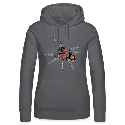 Frauen Russell Kapuzen Sweater Cyriocosmus elegans - Grau