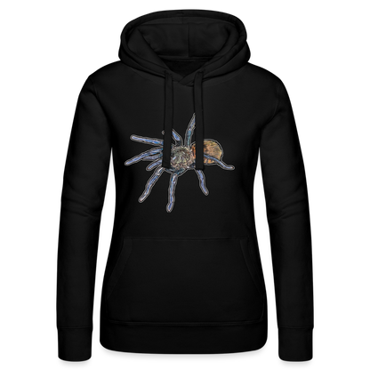 Frauen Russell Kapuzen Sweater Chromatopelma cyaneopubescens - Schwarz
