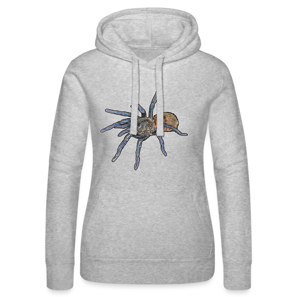 Frauen Russell Kapuzen Sweater Chromatopelma cyaneopubescens - Grau meliert