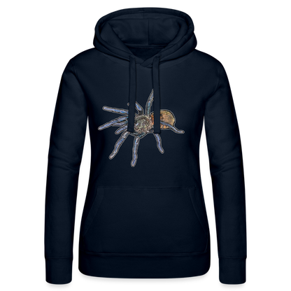 Frauen Russell Kapuzen Sweater Chromatopelma cyaneopubescens - Navy