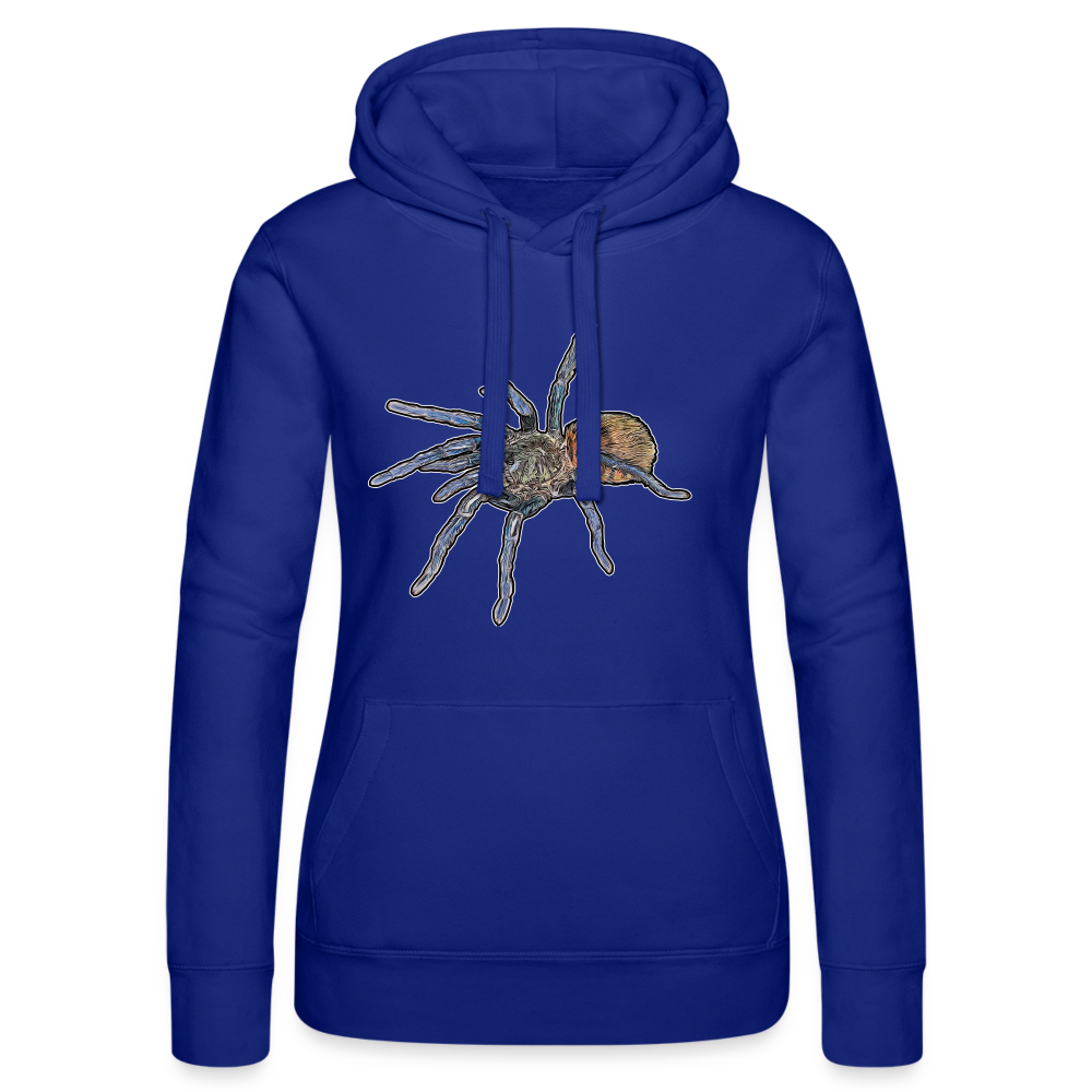 Frauen Russell Kapuzen Sweater Chromatopelma cyaneopubescens - Royalblau