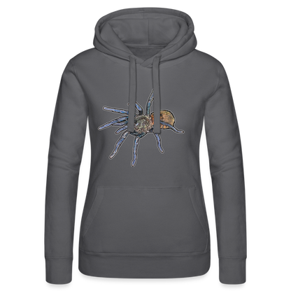 Frauen Russell Kapuzen Sweater Chromatopelma cyaneopubescens - Grau