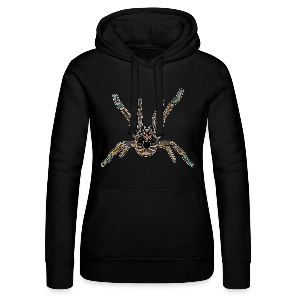 Frauen Russell Kapuzen Sweater Pterinochilus murinus tcf - Schwarz