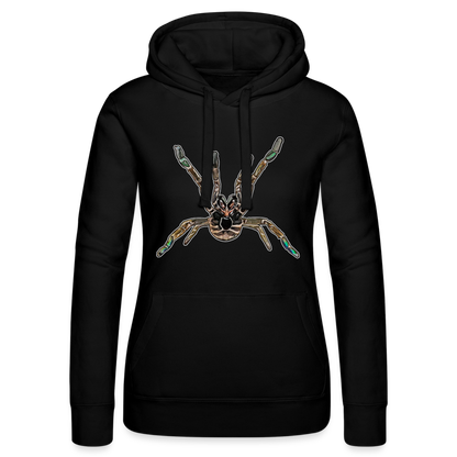 Frauen Russell Kapuzen Sweater Pterinochilus murinus tcf - Schwarz