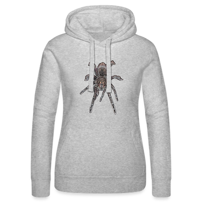 Frauen Russell Kapuzen Sweater Pamphobeteus sp Machala juvenile - Grau meliert