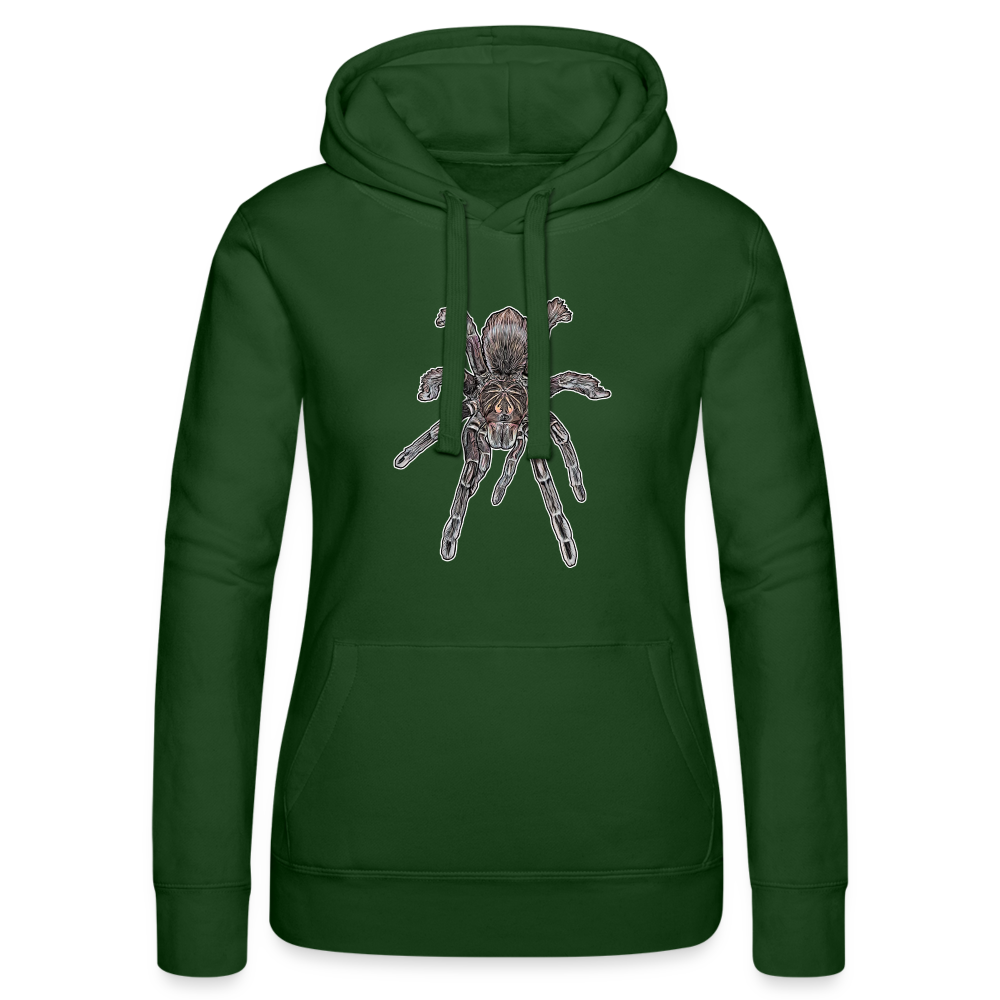 Frauen Russell Kapuzen Sweater Pamphobeteus sp Machala juvenile - Flaschengrün