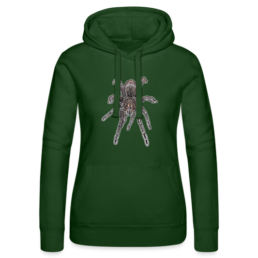 Frauen Russell Kapuzen Sweater Pamphobeteus sp Machala juvenile - Flaschengrün