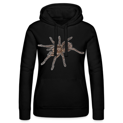 Frauen Russell Kapuzen Sweater Theraphosa stirmi juvenile - Schwarz