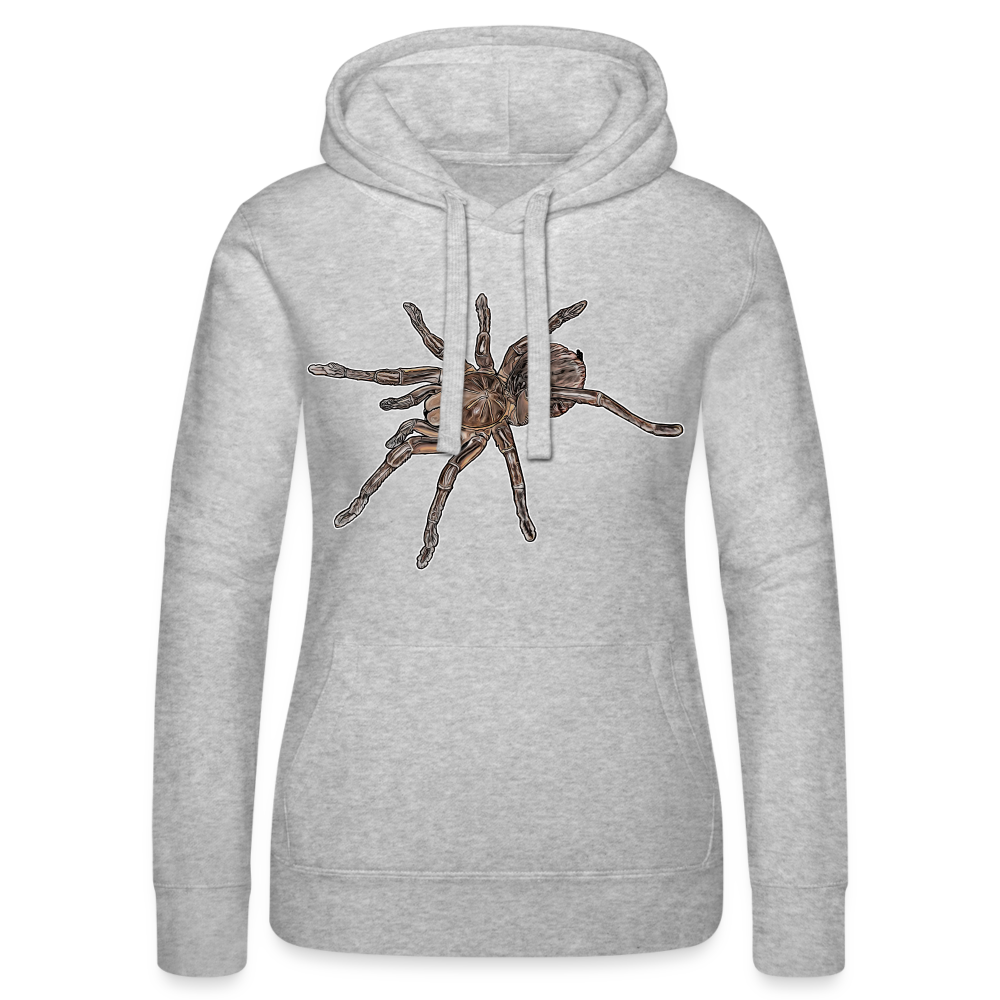 Frauen Russell Kapuzen Sweater Theraphosa stirmi juvenile - Grau meliert