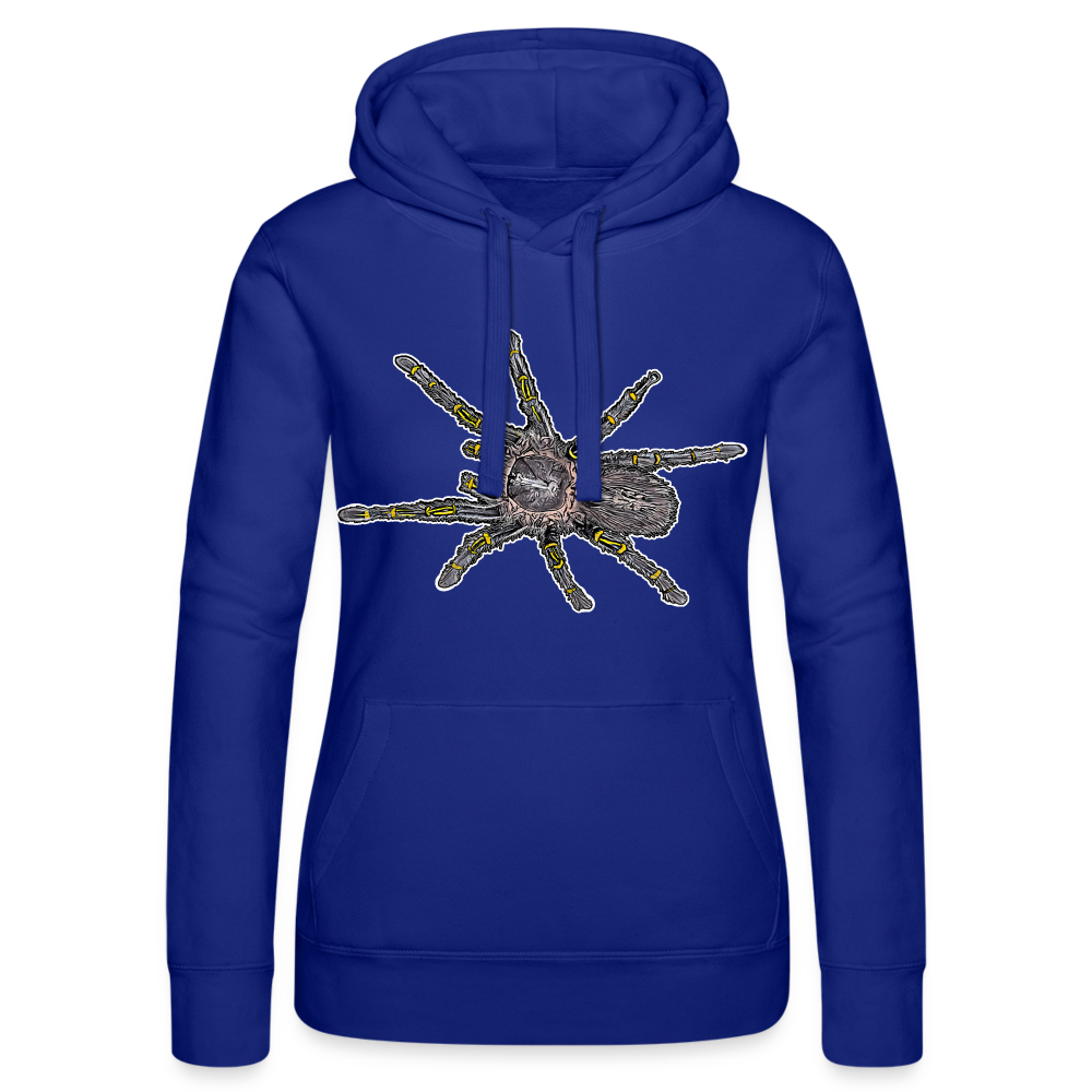 Frauen Russell Kapuzen Sweater Grammostola pulchripes - Royalblau