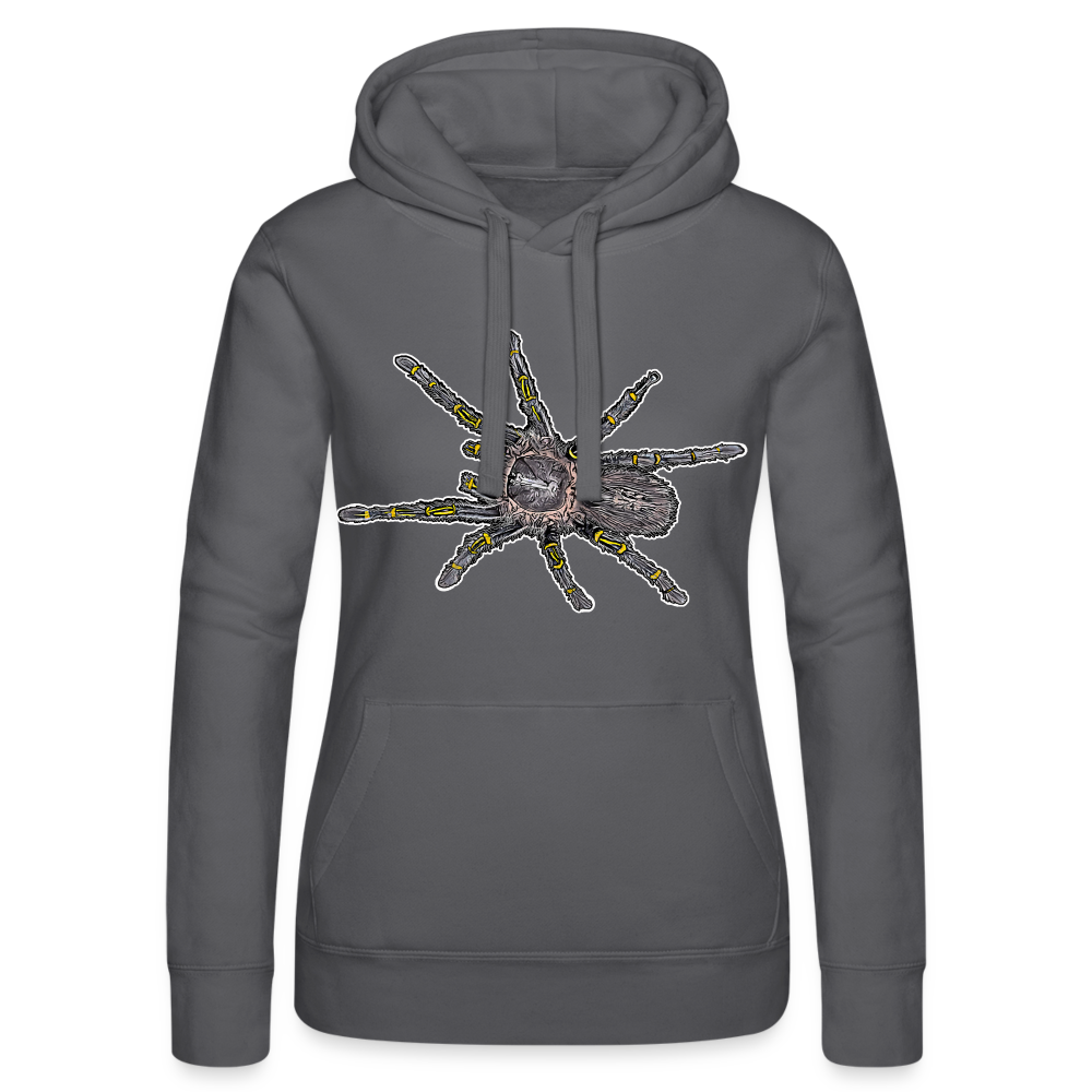 Frauen Russell Kapuzen Sweater Grammostola pulchripes - Grau