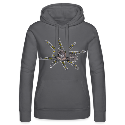 Frauen Russell Kapuzen Sweater Grammostola pulchripes - Grau