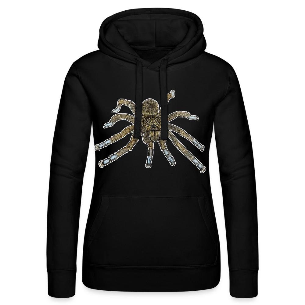 Frauen Russell Kapuzen Sweater Idiothele mira - Schwarz