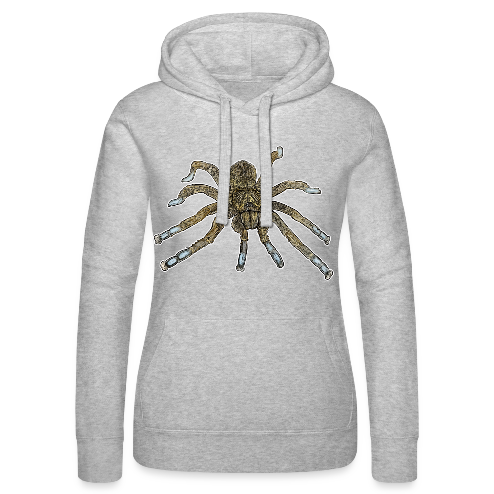 Frauen Russell Kapuzen Sweater Idiothele mira - Grau meliert