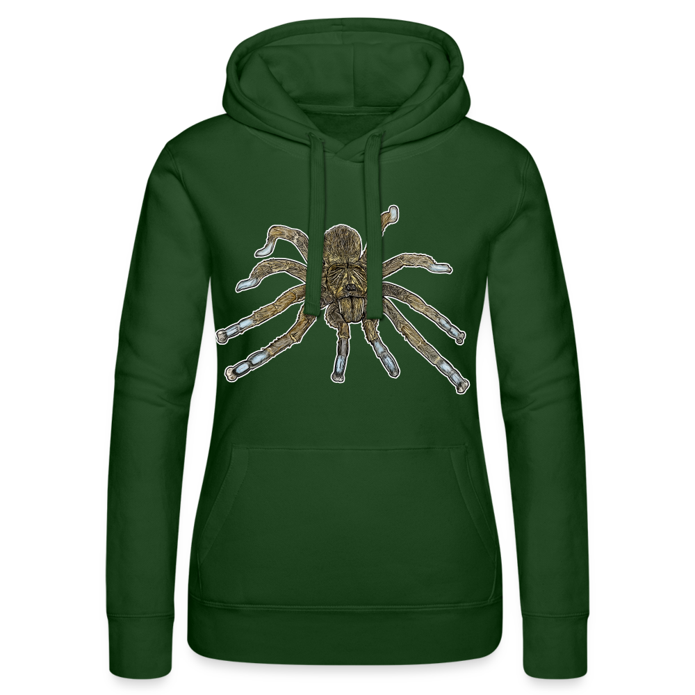 Frauen Russell Kapuzen Sweater Idiothele mira - Flaschengrün