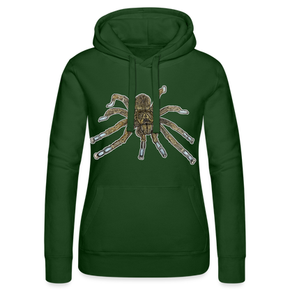 Frauen Russell Kapuzen Sweater Idiothele mira - Flaschengrün