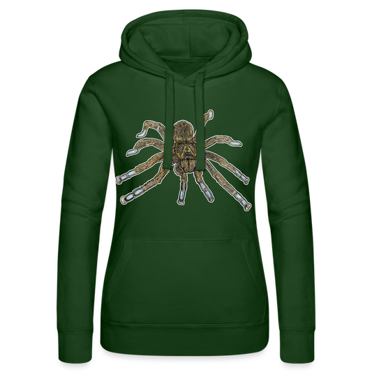 Frauen Russell Kapuzen Sweater Idiothele mira - Flaschengrün