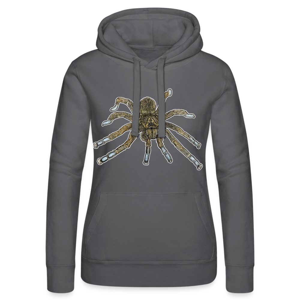 Frauen Russell Kapuzen Sweater Idiothele mira - Grau