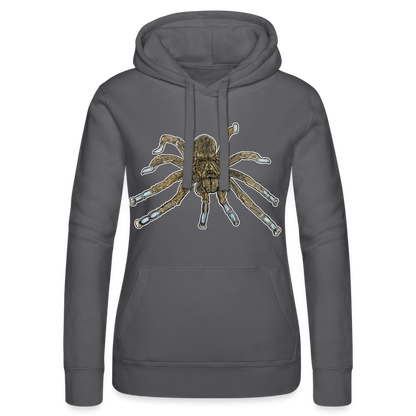 Frauen Russell Kapuzen Sweater Idiothele mira - Grau