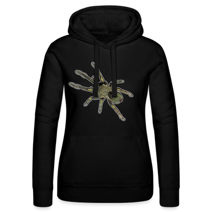 Frauen Russell Kapuzen Sweater Ephebopus murinus - Schwarz