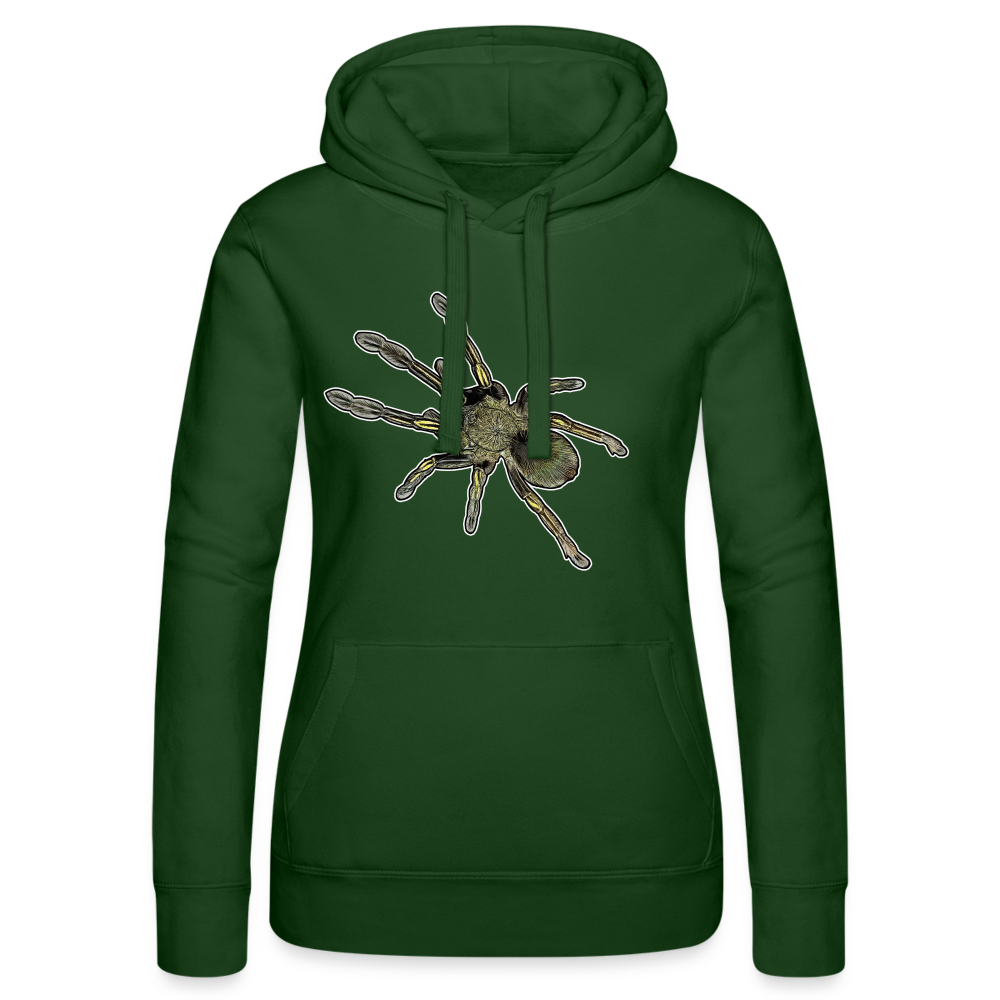 Frauen Russell Kapuzen Sweater Ephebopus murinus - Flaschengrün