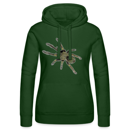 Frauen Russell Kapuzen Sweater Ephebopus murinus - Flaschengrün