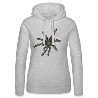 Frauen Russell Kapuzen Sweater Caribena versicolor - Grau meliert