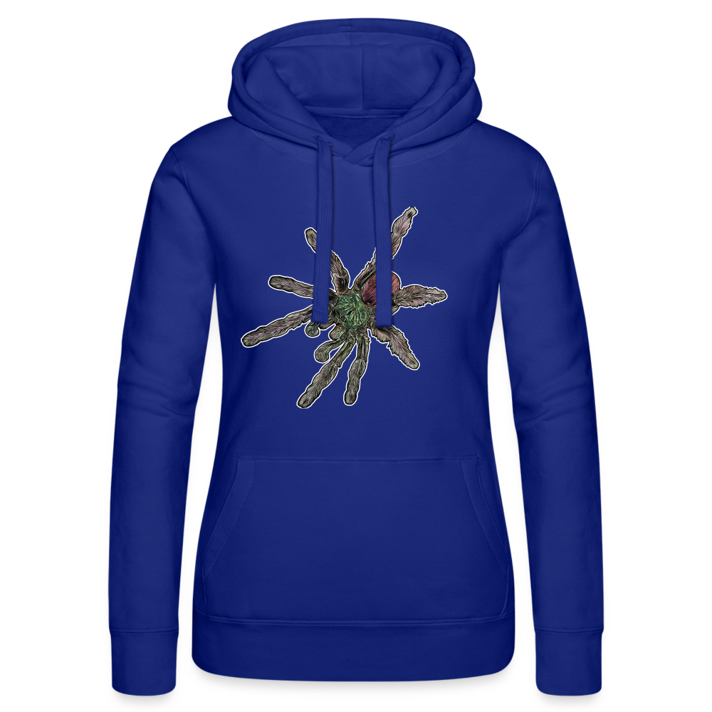 Frauen Russell Kapuzen Sweater Caribena versicolor - Royalblau