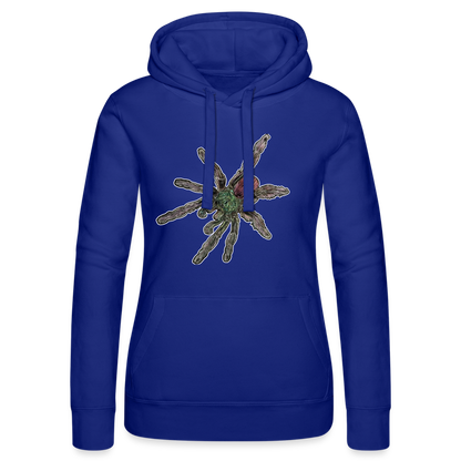 Frauen Russell Kapuzen Sweater Caribena versicolor - Royalblau