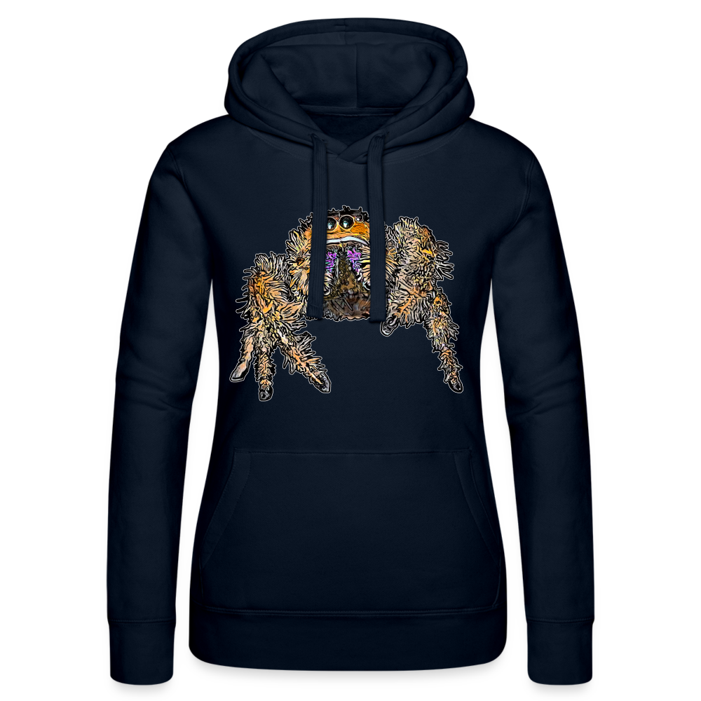 Frauen Russell Kapuzen Sweater Phidippus regius Everglades female - Navy