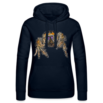 Frauen Russell Kapuzen Sweater Phidippus regius Everglades female - Navy