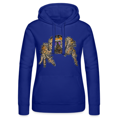 Frauen Russell Kapuzen Sweater Phidippus regius Everglades female - Royalblau