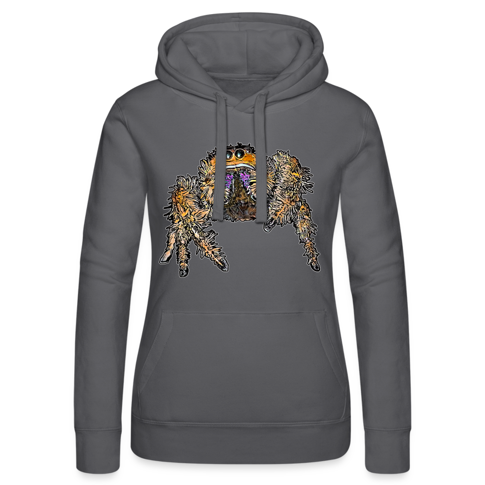 Frauen Russell Kapuzen Sweater Phidippus regius Everglades female - Grau