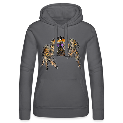 Frauen Russell Kapuzen Sweater Phidippus regius Everglades female - Grau