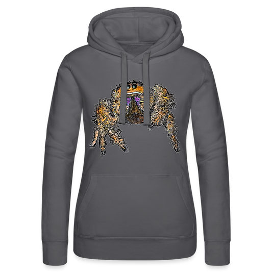 Frauen Russell Kapuzen Sweater Phidippus regius Everglades female - Grau