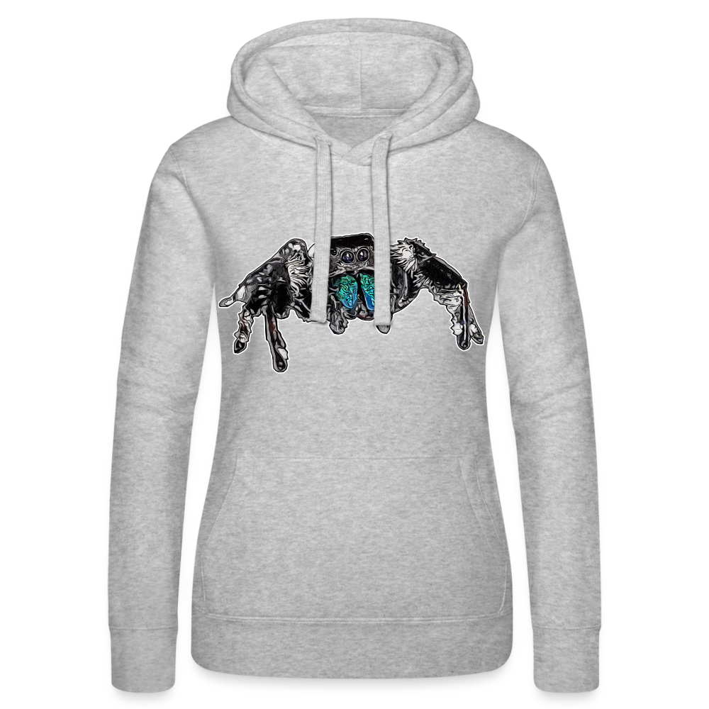 Frauen Russell Kapuzen Sweater Phidippus regius Everglades male - Grau meliert