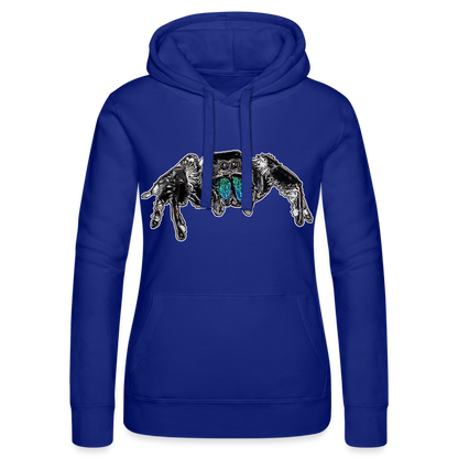 Frauen Russell Kapuzen Sweater Phidippus regius Everglades male - Royalblau