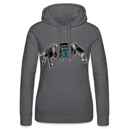 Frauen Russell Kapuzen Sweater Phidippus regius Everglades male - Grau