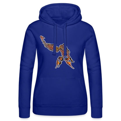 Frauen Russell Kapuzen Sweater Phyllocrania paradoxa male - Royalblau