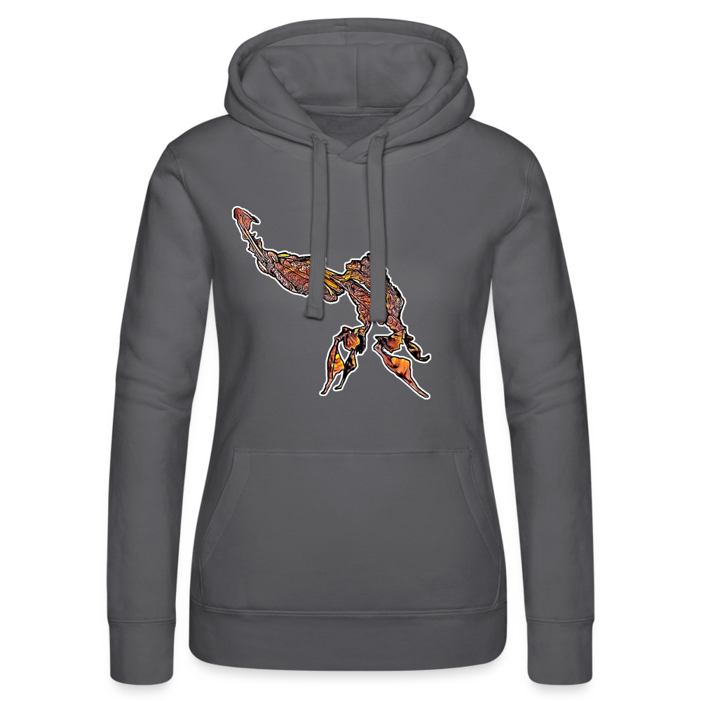 Frauen Russell Kapuzen Sweater Phyllocrania paradoxa male - Grau