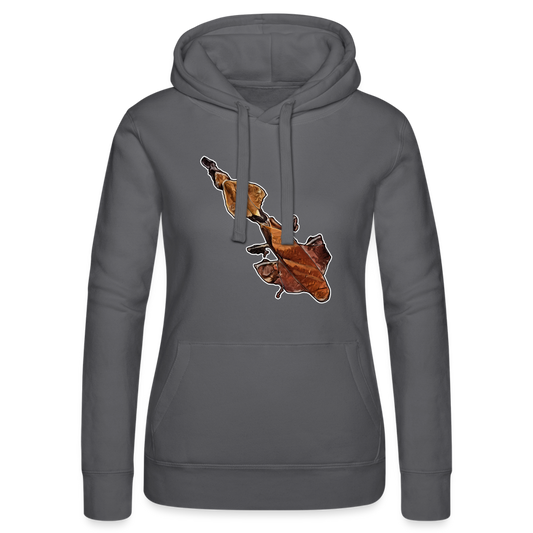 Frauen Russell Kapuzen Sweater Phyllocrania paradoxa female - Grau