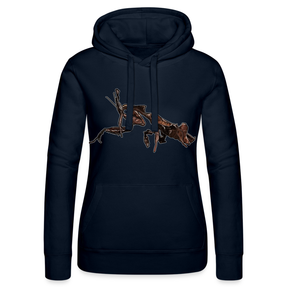 Frauen Russell Kapuzen Sweater Phyllocrania paradoxa female 2 - Navy