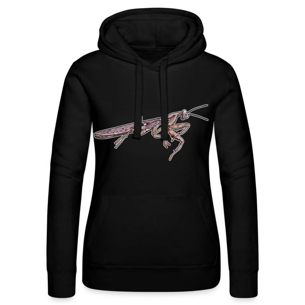 Frauen Russell Kapuzen Sweater Rhombodera kirbyi male - Schwarz