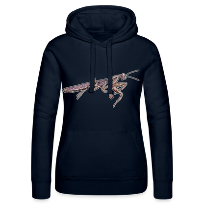 Frauen Russell Kapuzen Sweater Rhombodera kirbyi male - Navy