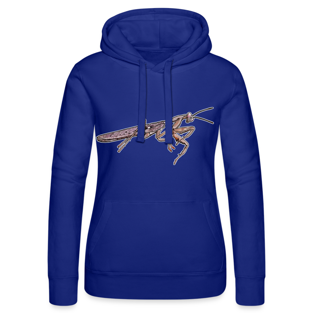 Frauen Russell Kapuzen Sweater Rhombodera kirbyi male - Royalblau