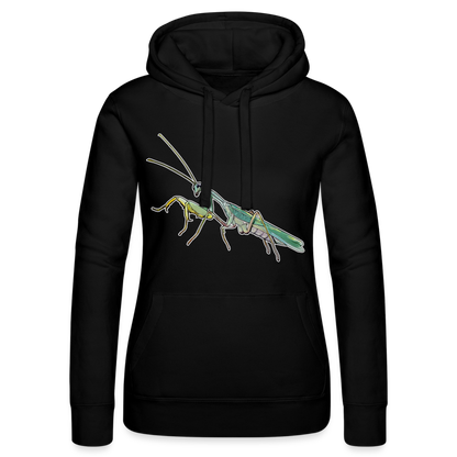 Frauen Russell Kapuzen Sweater Sphodromantis lineola male - Schwarz