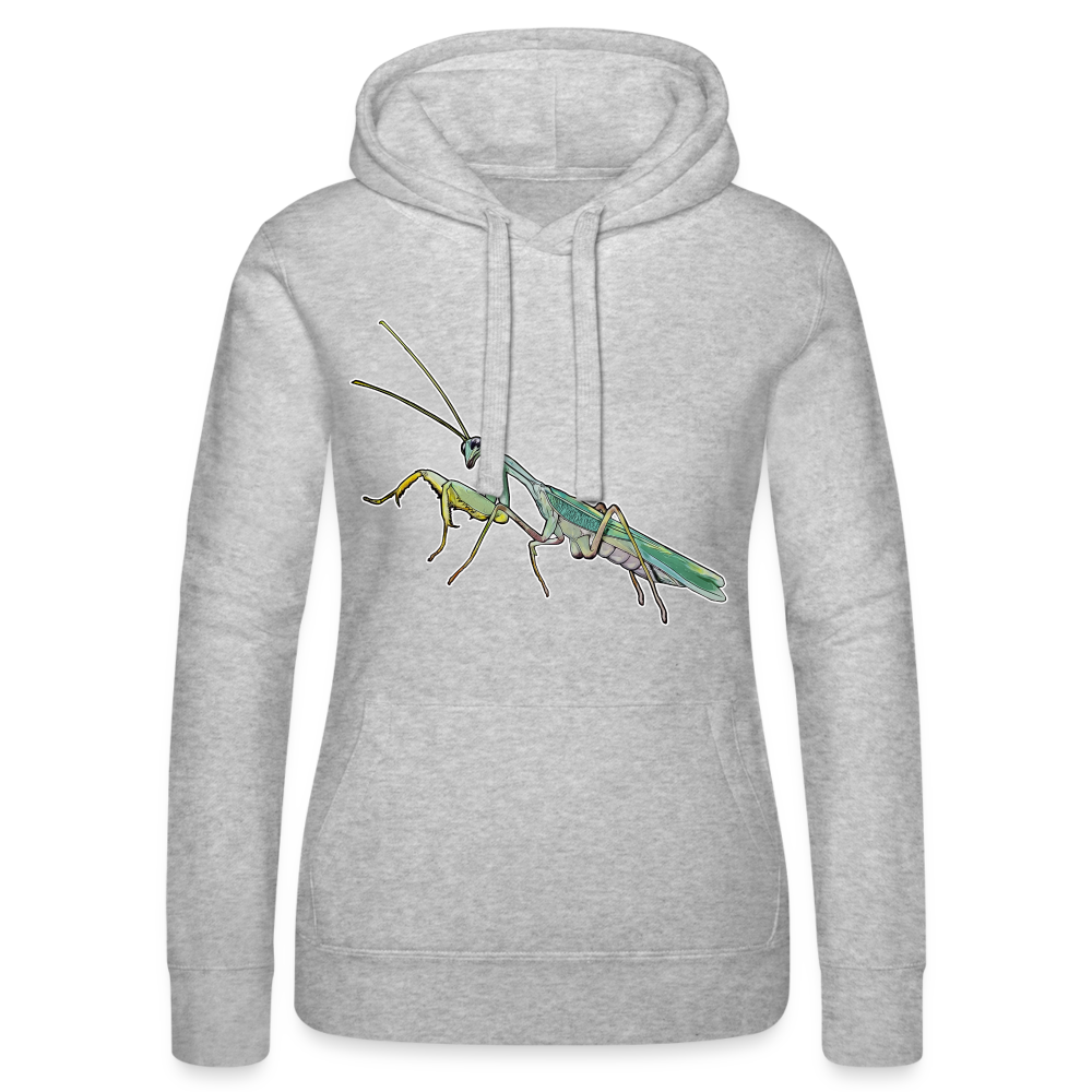 Frauen Russell Kapuzen Sweater Sphodromantis lineola male - Grau meliert