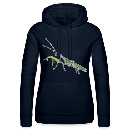 Frauen Russell Kapuzen Sweater Sphodromantis lineola male - Navy