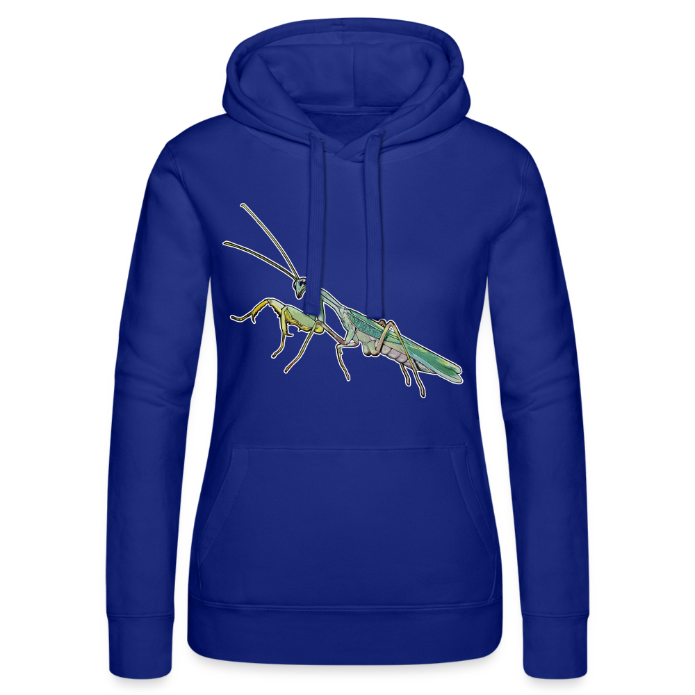 Frauen Russell Kapuzen Sweater Sphodromantis lineola male - Royalblau